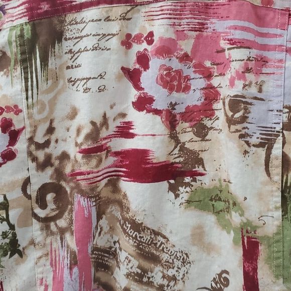 CJ BANKS MULTI-TONE Jacket Size 3X - Picture 5 of 5